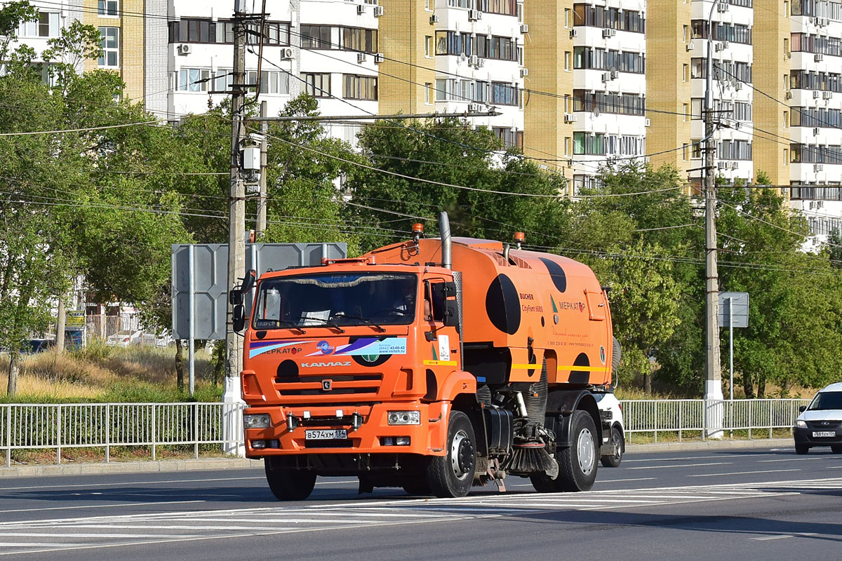 Волгоградская область, № В 574 ХМ 134 — КамАЗ-53605-L4(19)