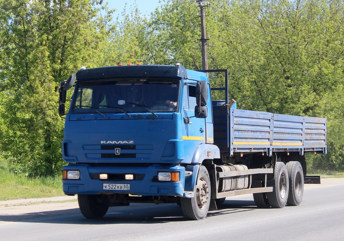 Псковская область, № К 522 КВ 60 — КамАЗ-65117-N3(78)