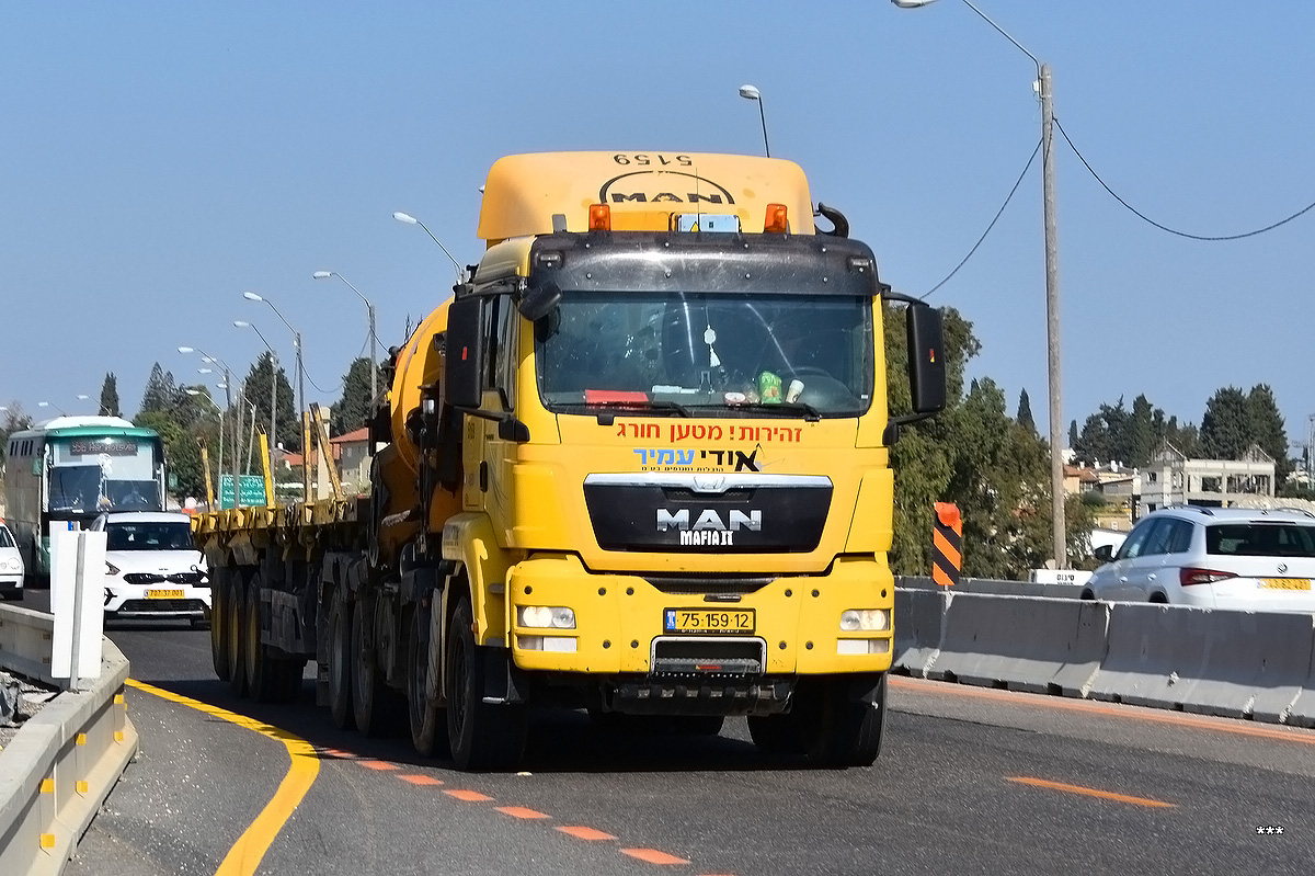 Израиль, № 75-159-12 — MAN TGS 41.480