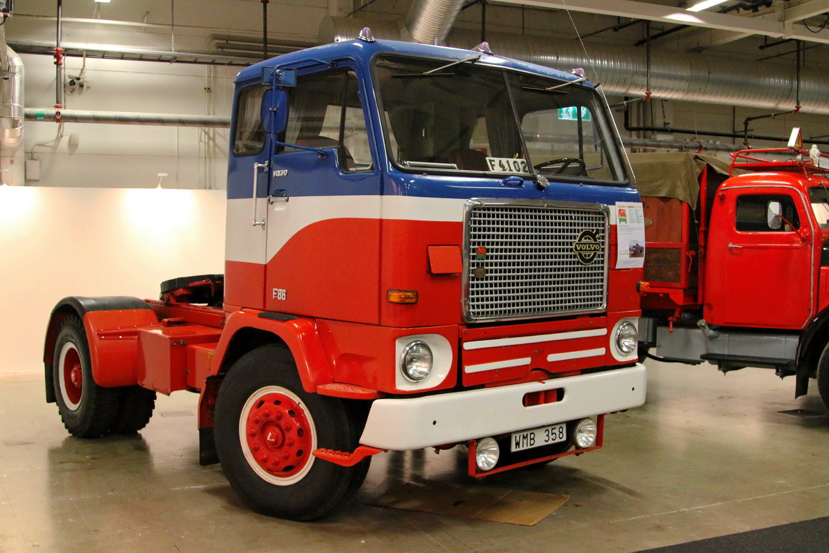 Швеция, № WMB 358 — Volvo F88; Швеция — Nordic Trophy 2018