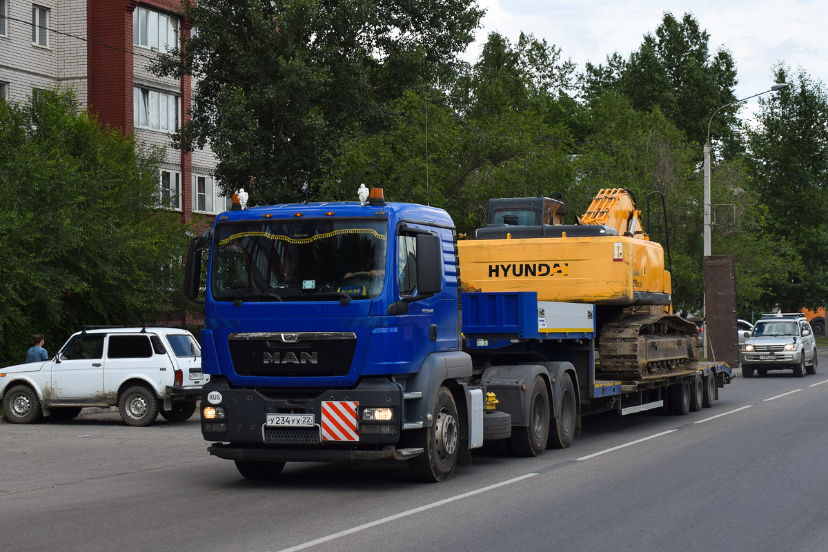 Алтайский край, № У 234 УХ 22 — MAN TGS 33.440
