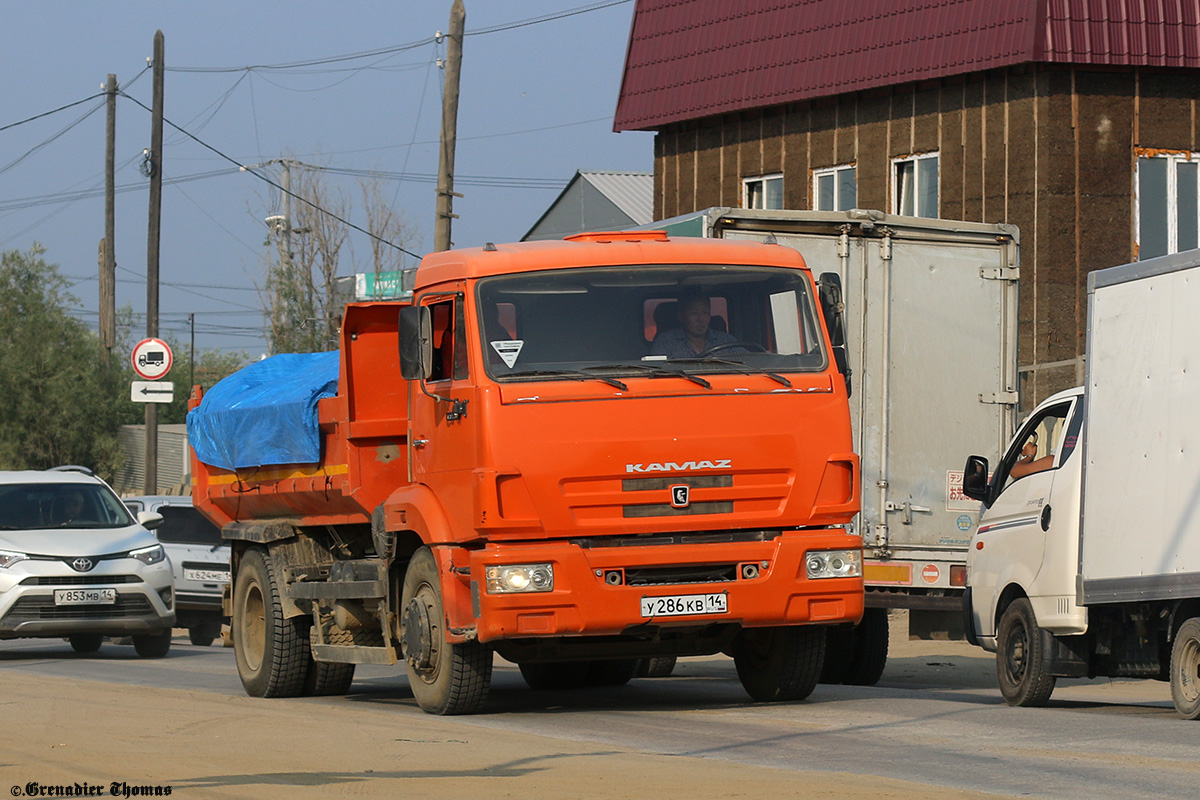 Саха (Якутия), № У 286 КВ 14 — КамАЗ-43255-H3(99)