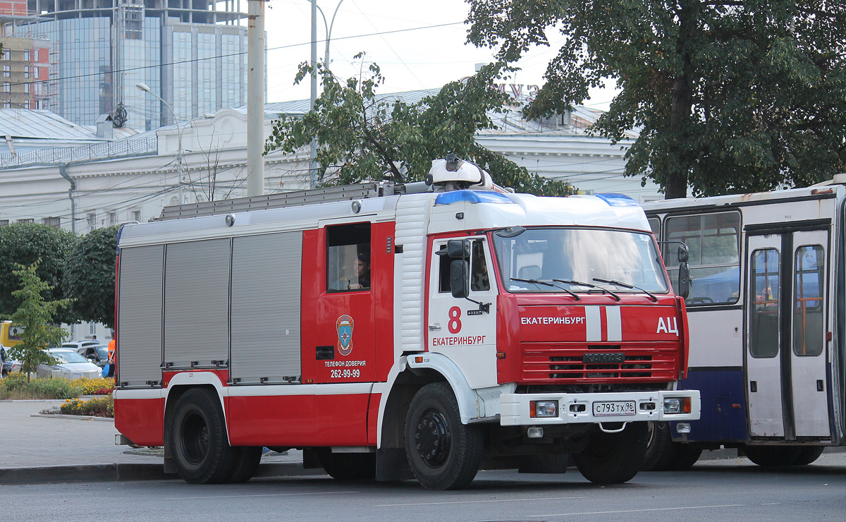 Свердловская область, № С 793 ТХ 96 — КамАЗ-43253-A3(96)