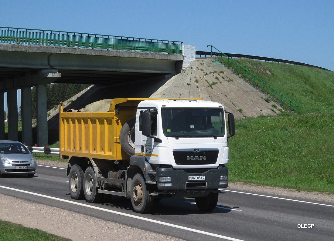 Витебская область, № АК 3853-2 — MAN TGS 40.400