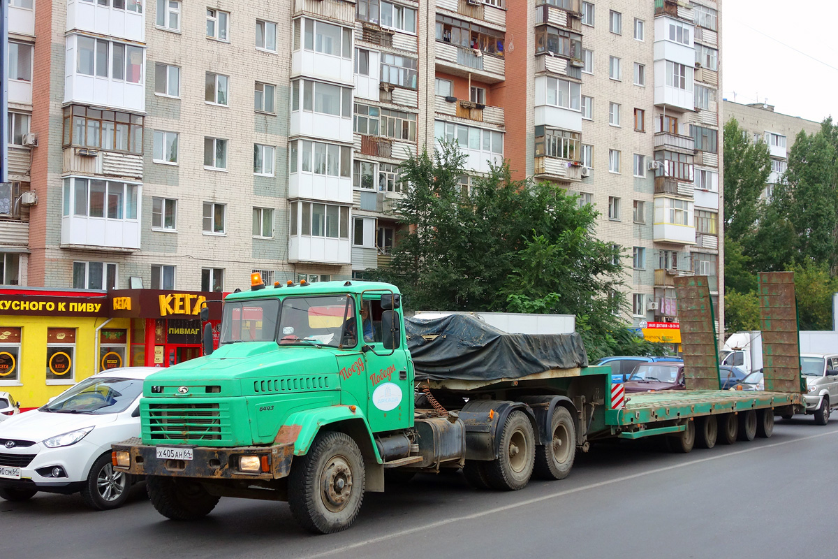 Саратовская область, № Х 405 АН 64 — КрАЗ-64431