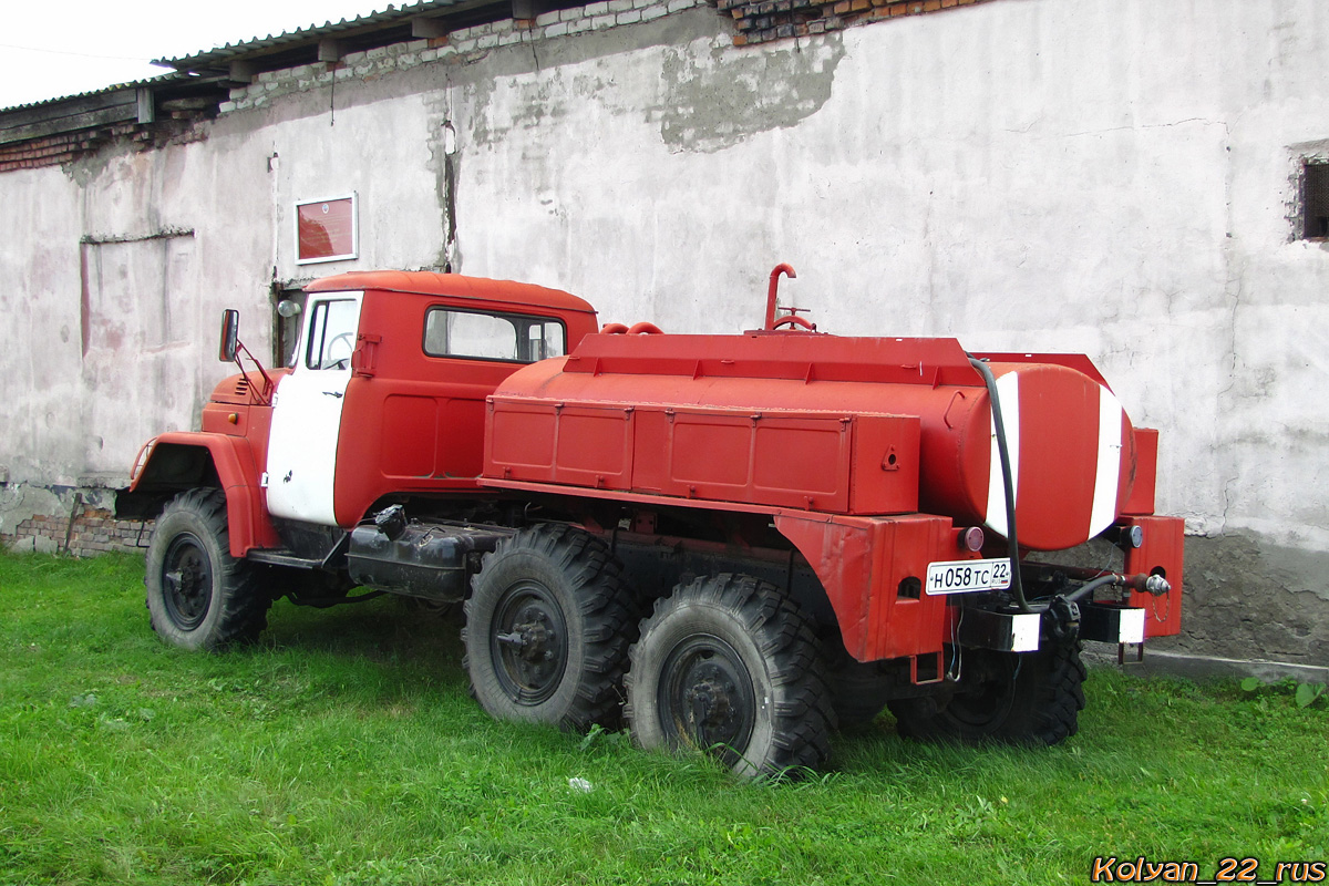 Алтайский край, № Н 058 ТС 22 — ЗИЛ-131 (общая модель)