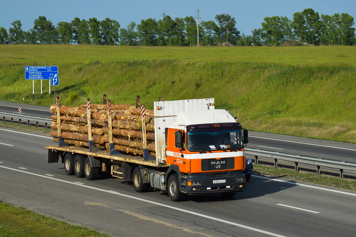 Алтайский край, № Е 826 РХ 33 — MAN F90 19.372