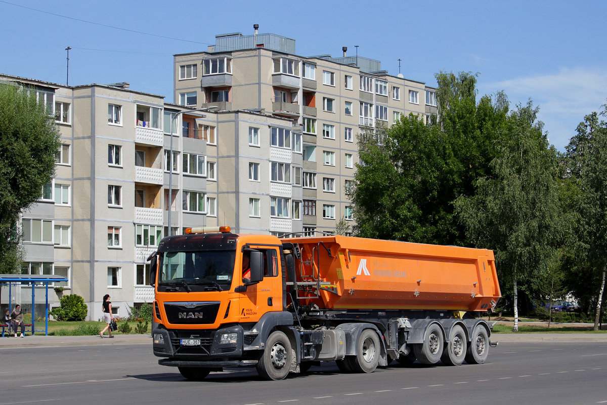 Литва, № HUE 367 — MAN TGS Euro 6 (Общая модель)
