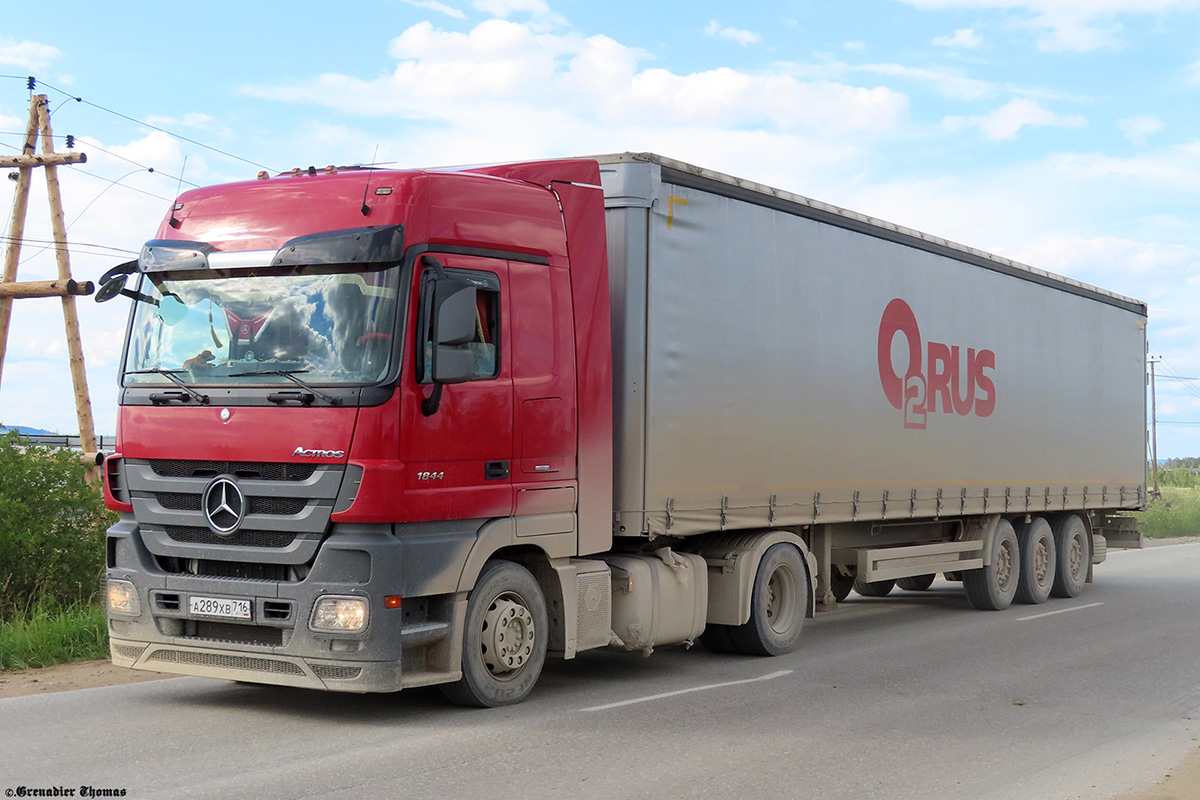 Татарстан, № А 289 ХВ 716 — Mercedes-Benz Actros '09 1844 [Z9M]