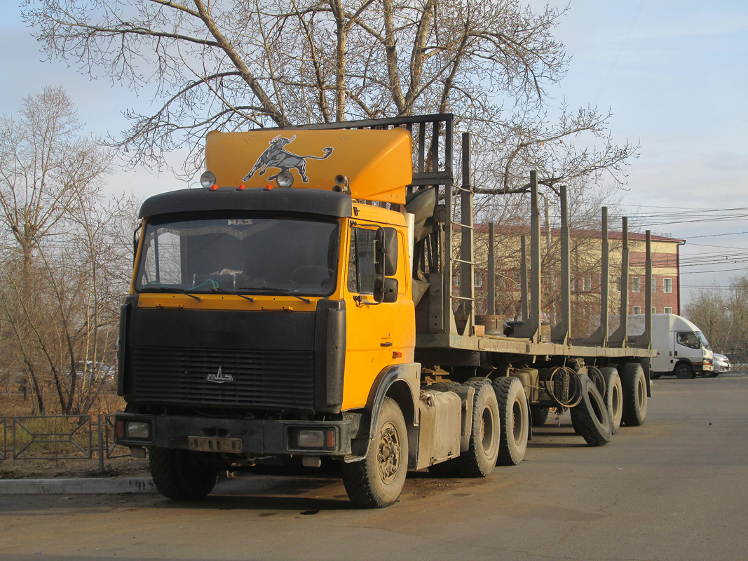 Бурятия, № Р 379 МН 03 — МАЗ-64229