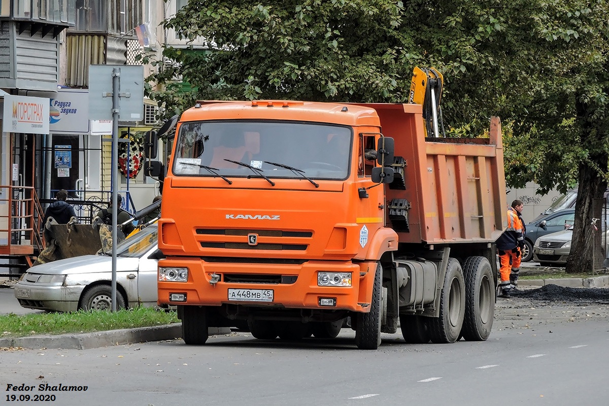 Курганская область, № А 448 МВ 45 — КамАЗ-65115-L4(19)