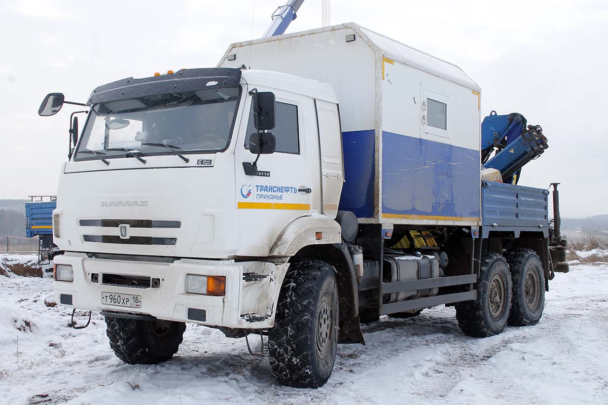 Удмуртия, № Т 960 ХР 18 — КамАЗ-43118-RF(08) [43118F-R]