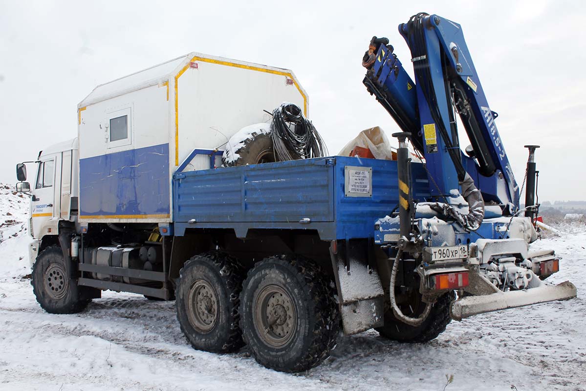 Удмуртия, № Т 960 ХР 18 — КамАЗ-43118-RF(08) [43118F-R]