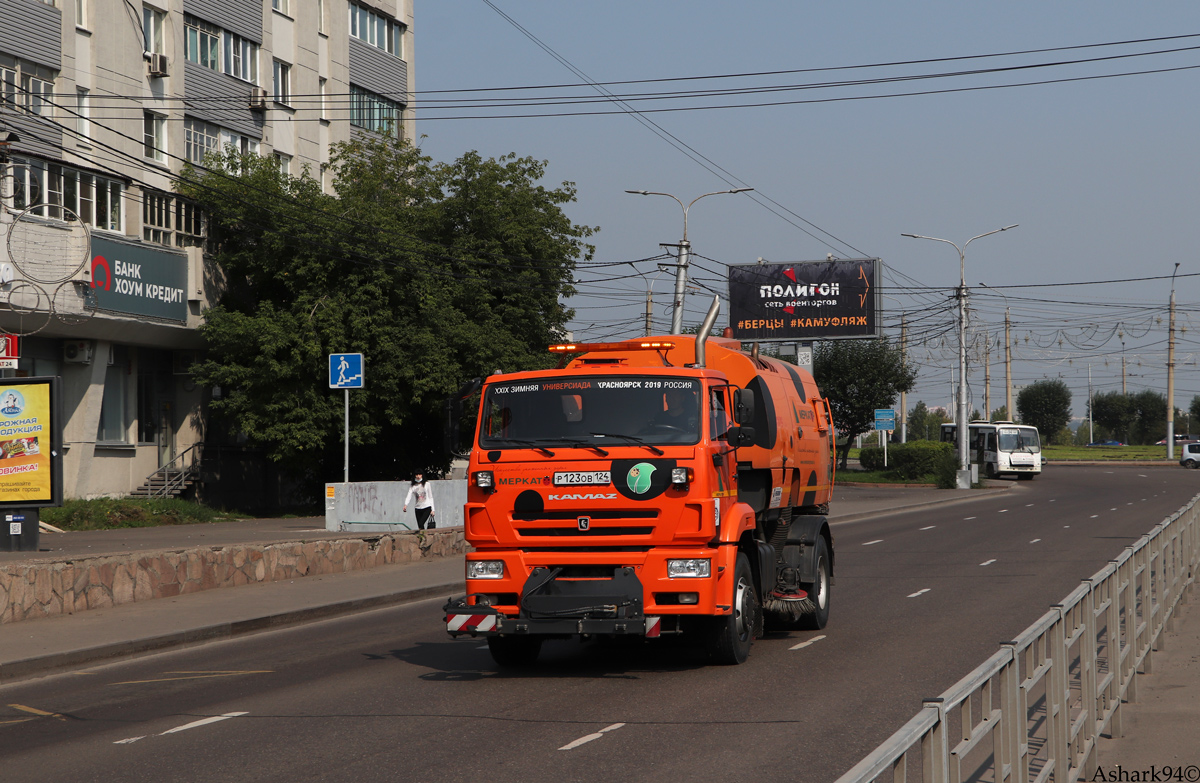 Красноярский край, № Р 123 ОВ 124 — КамАЗ-53605-A5(48)