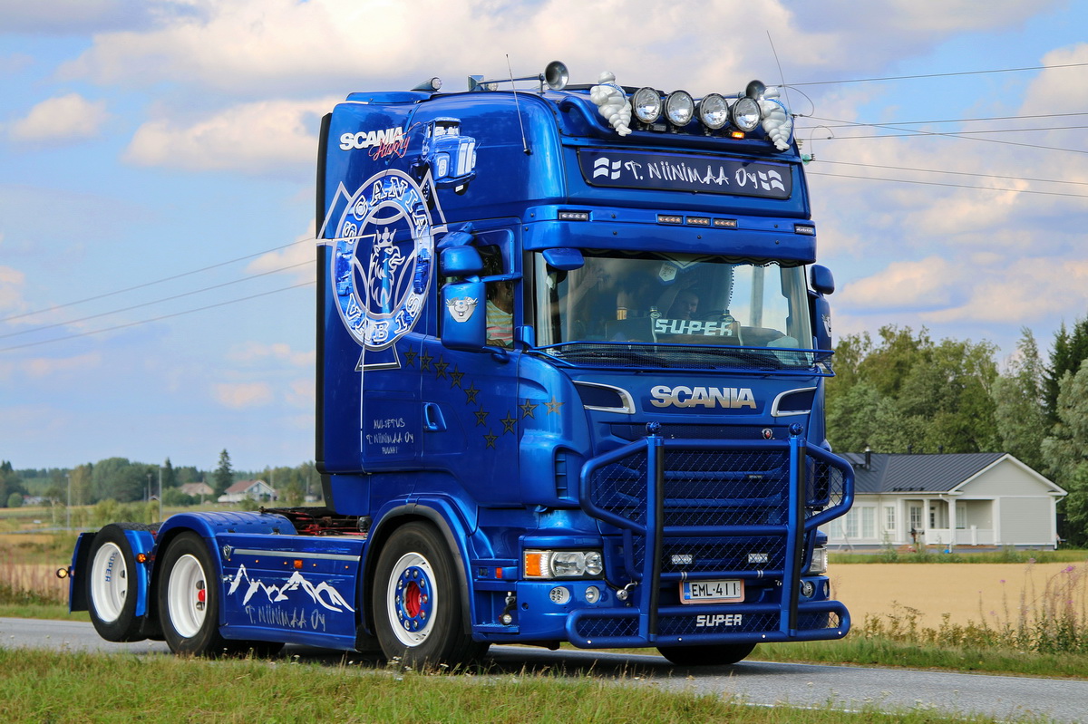 Финляндия, № EML-411 — Scania ('2009) R500