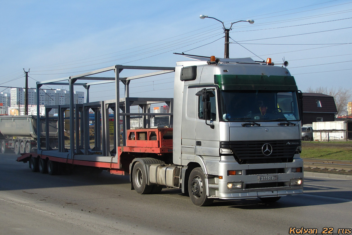 Алтайский край, № Н 666 ОВ 39 — Mercedes-Benz Actros ('1997) 1840