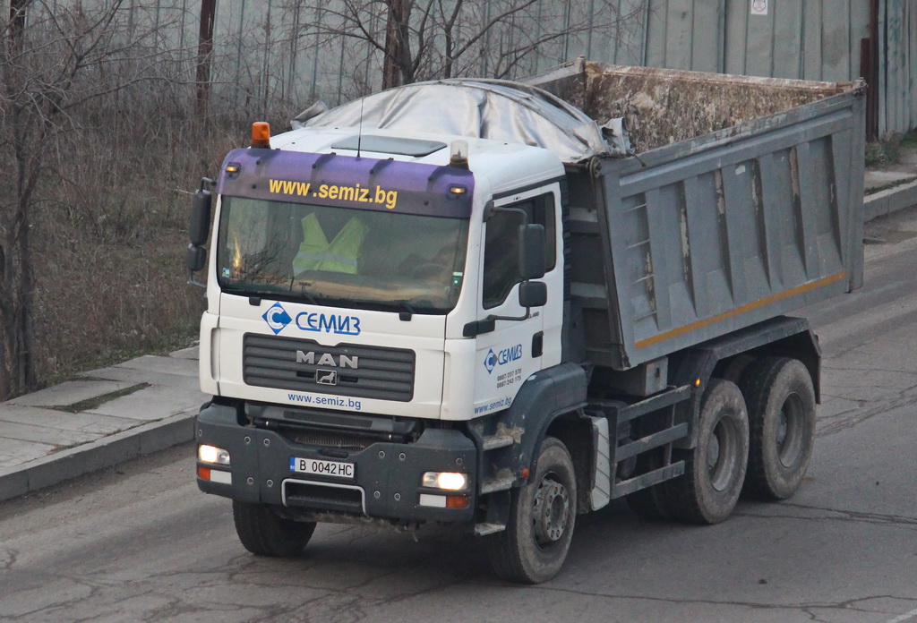 Болгария, № В 0042 НС — MAN TGA (общая модель)
