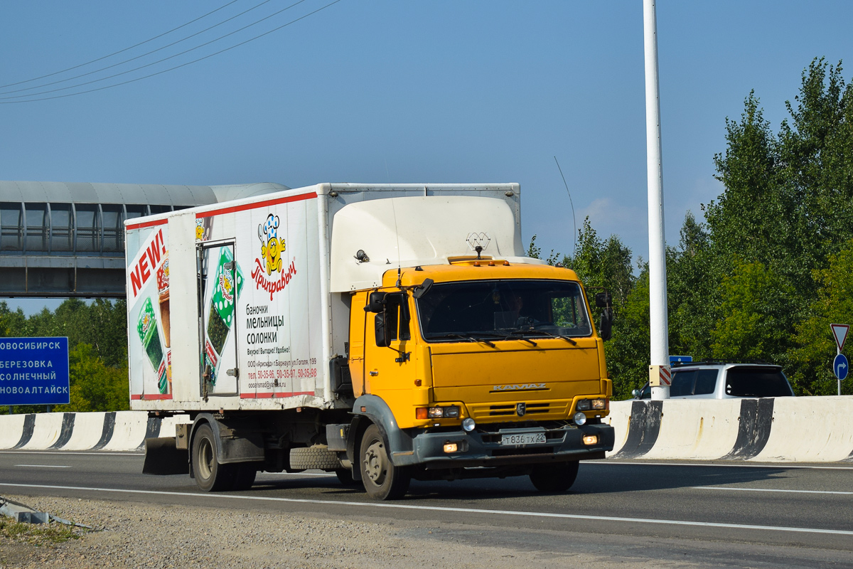 Алтайский край, № Т 836 ТХ 22 — КамАЗ-4308-A3(96)
