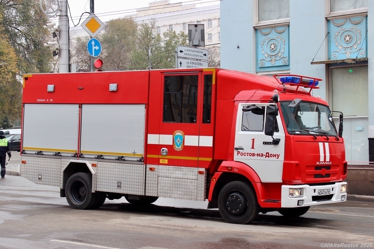 Ростовская область, № В 347 СК 161 — КамАЗ-4308-C4(25)