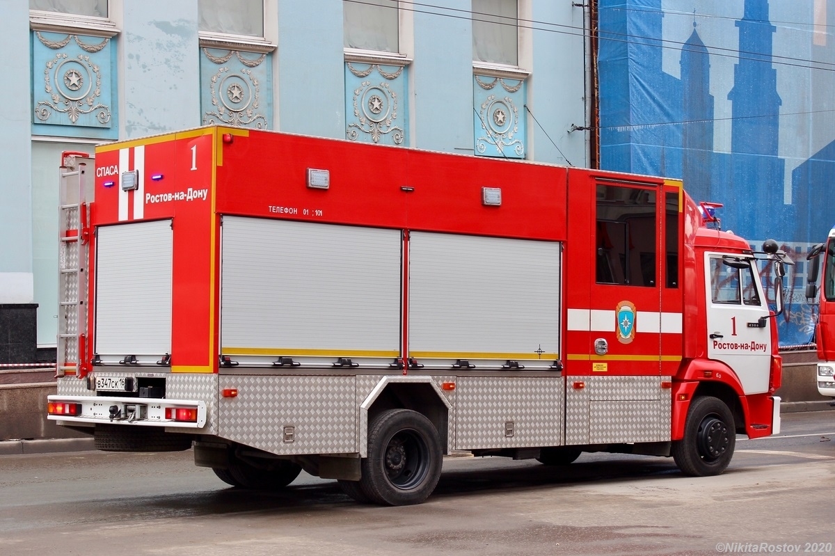 Ростовская область, № В 347 СК 161 — КамАЗ-4308-C4(25)
