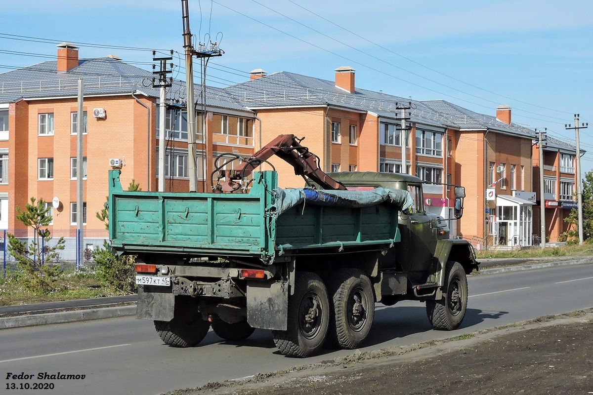 Курганская область, № М 597 КТ 45 — ЗИЛ-131 (общая модель)