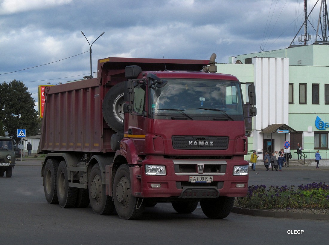 Минская область, № АТ 0019-5 — КамАЗ-65801-T5(68)