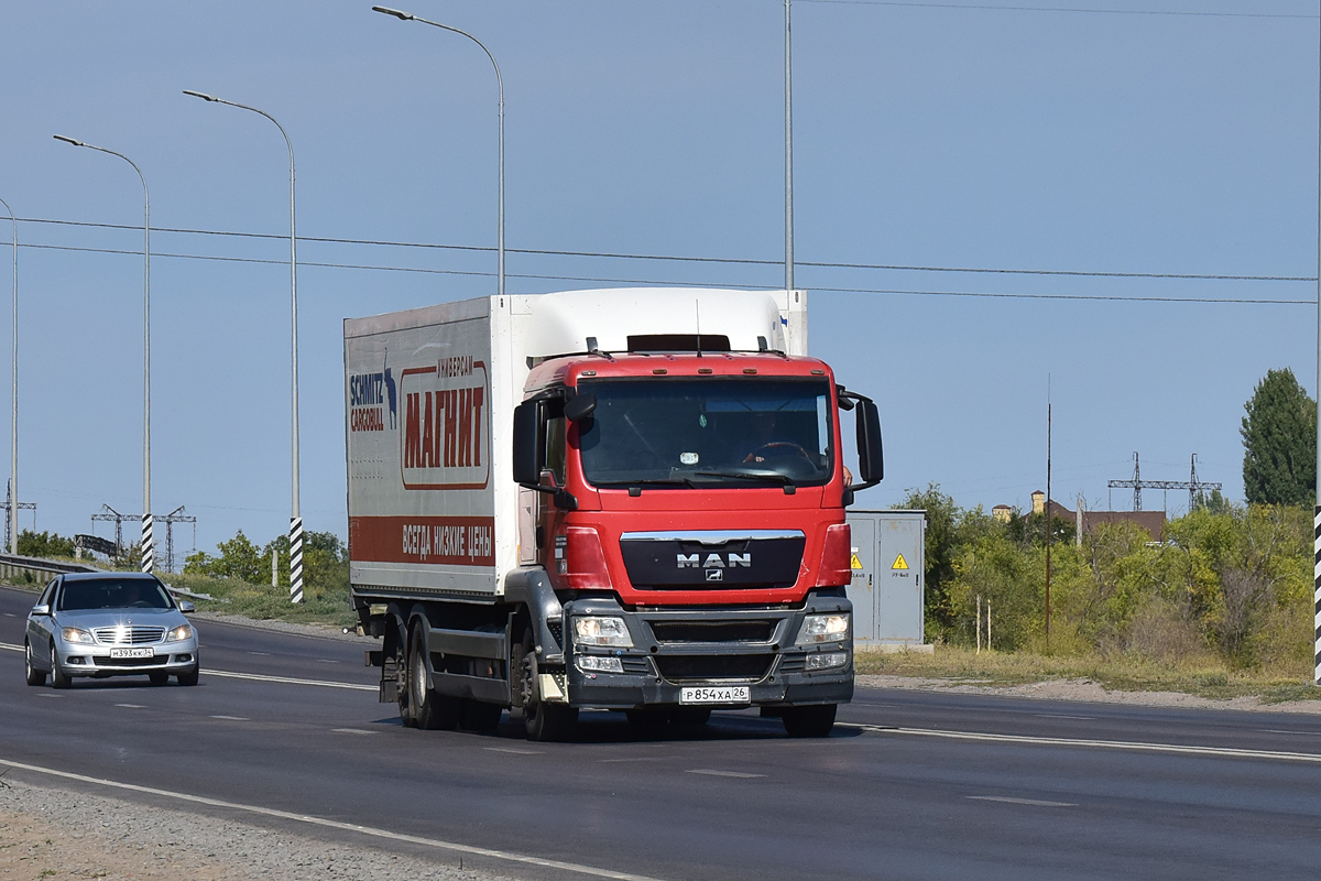 Волгоградская область, № Р 854 ХА 26 — MAN TGS 28.360