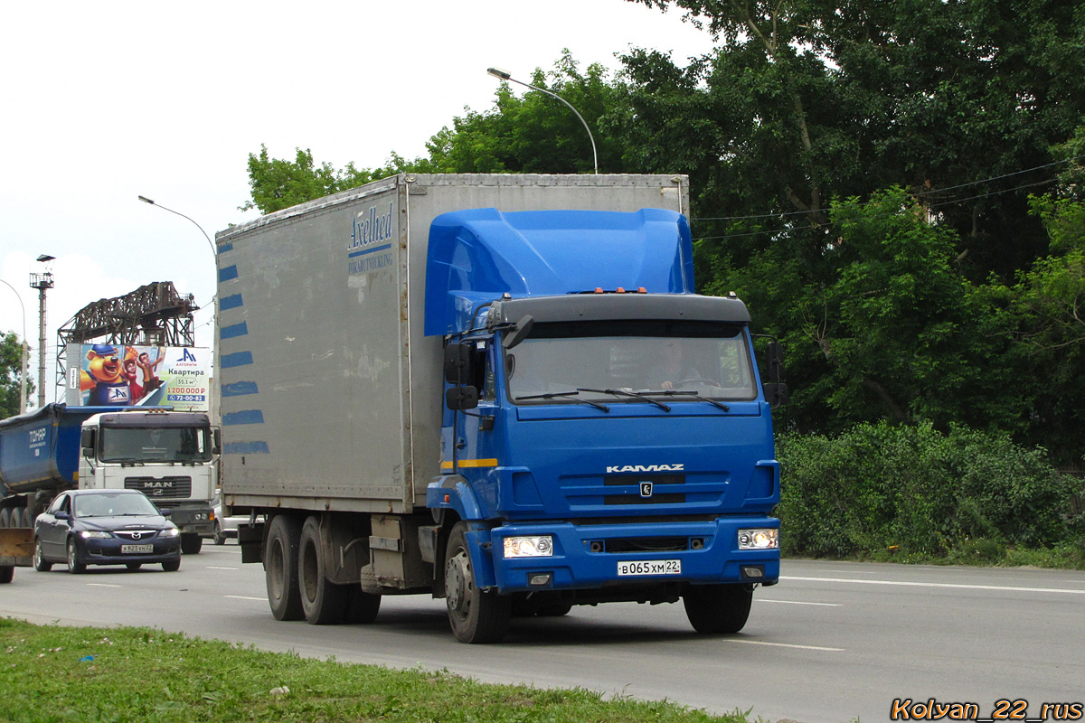 Алтайский край, № В 065 ХМ 22 — КамАЗ-65117-N3(78)