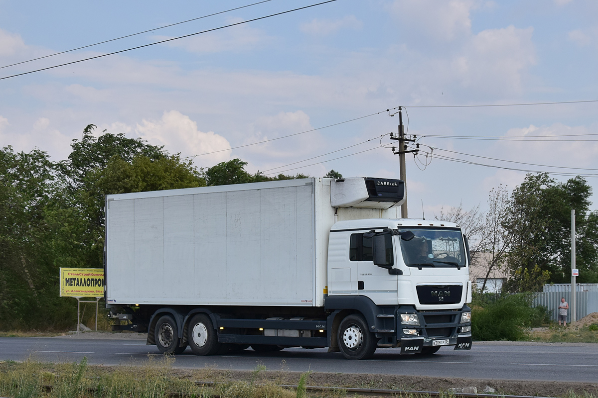 Волгоградская область, № Е 308 ТР 134 — MAN TGS 26.350