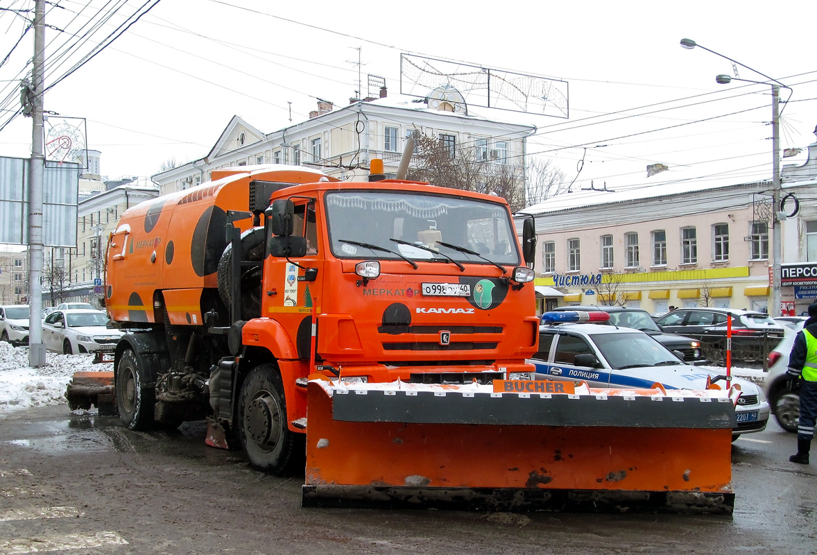 Калужская область, № О 998 РУ 40 — КамАЗ-53605-A5(48)
