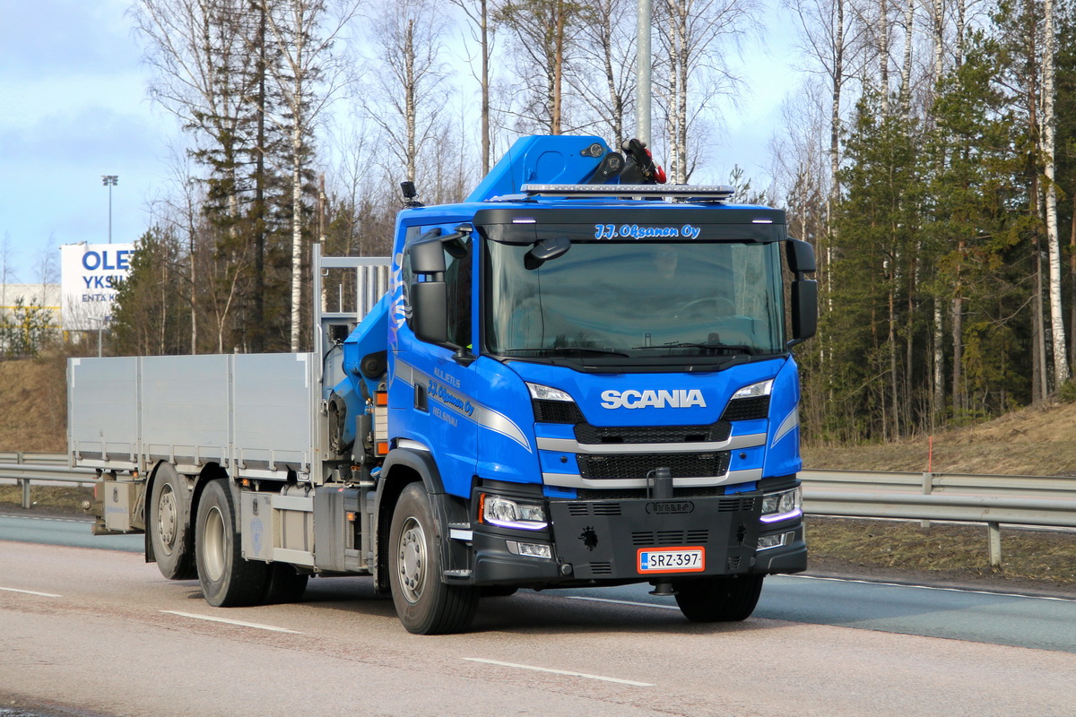 Финляндия, № SRZ-397 — Scania ('2016) G-Series (общ. м)