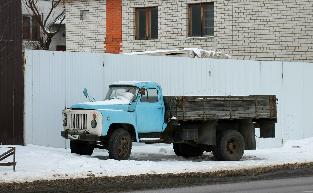 Воронежская область, № А 348 СК 36 — ГАЗ-52-01 (ГАЗ-52А)