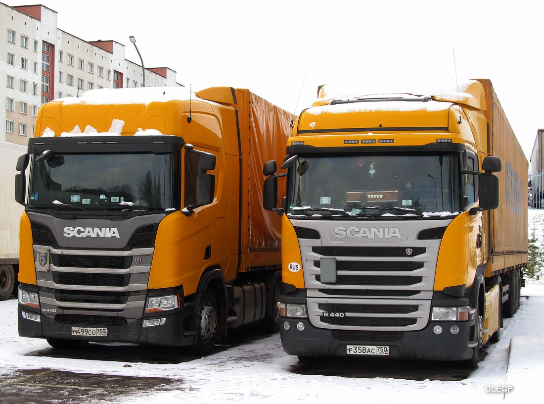 Московская область, № Р 358 АС 750 — Scania ('2013) R440