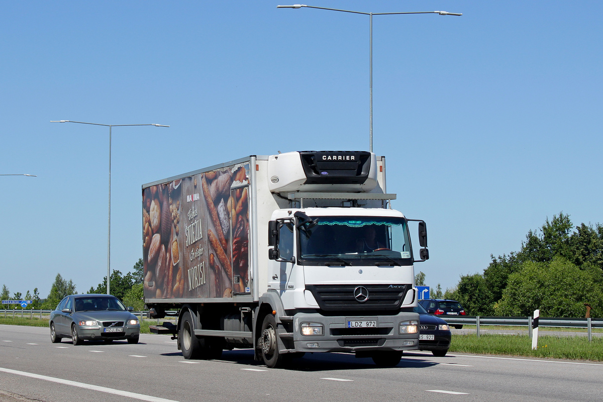 Литва, № LDZ 972 — Mercedes-Benz Axor 1829