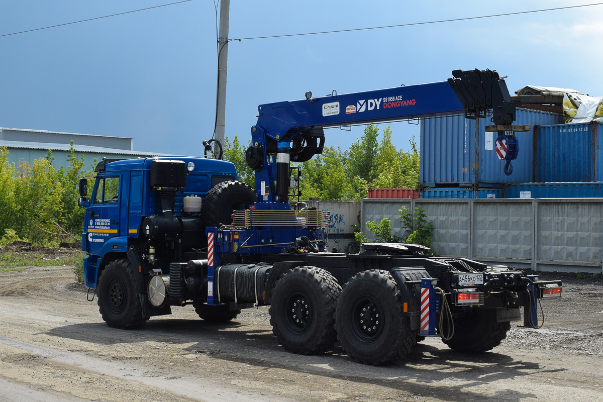 Алтайский край, № А 456 КО 122 — КамАЗ-43118-RF(08) [43118F-R]