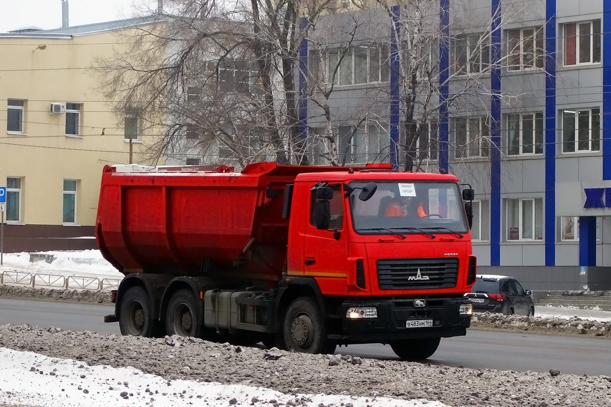 Саратовская область, № В 483 НМ 164 — МАЗ-650126