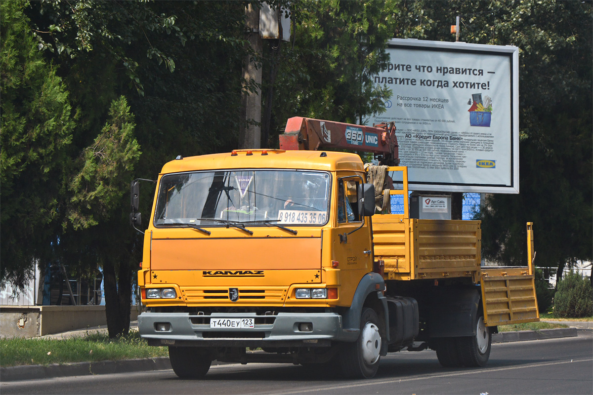 Краснодарский край, № Т 440 ЕУ 123 — КамАЗ-4308-H3(99)