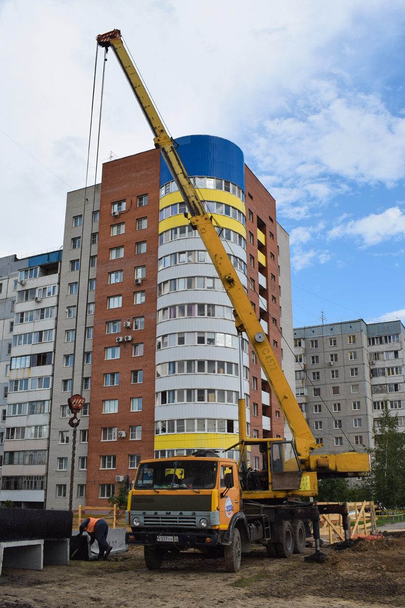 Алтайский край, № У 577 ТУ 22 — КамАЗ-53213