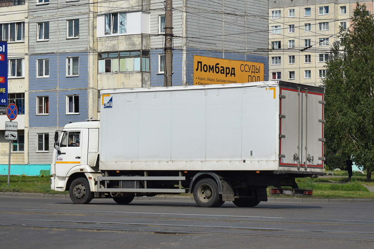 Омская область, № У 322 АА 55 — КамАЗ-4308-C4(25)