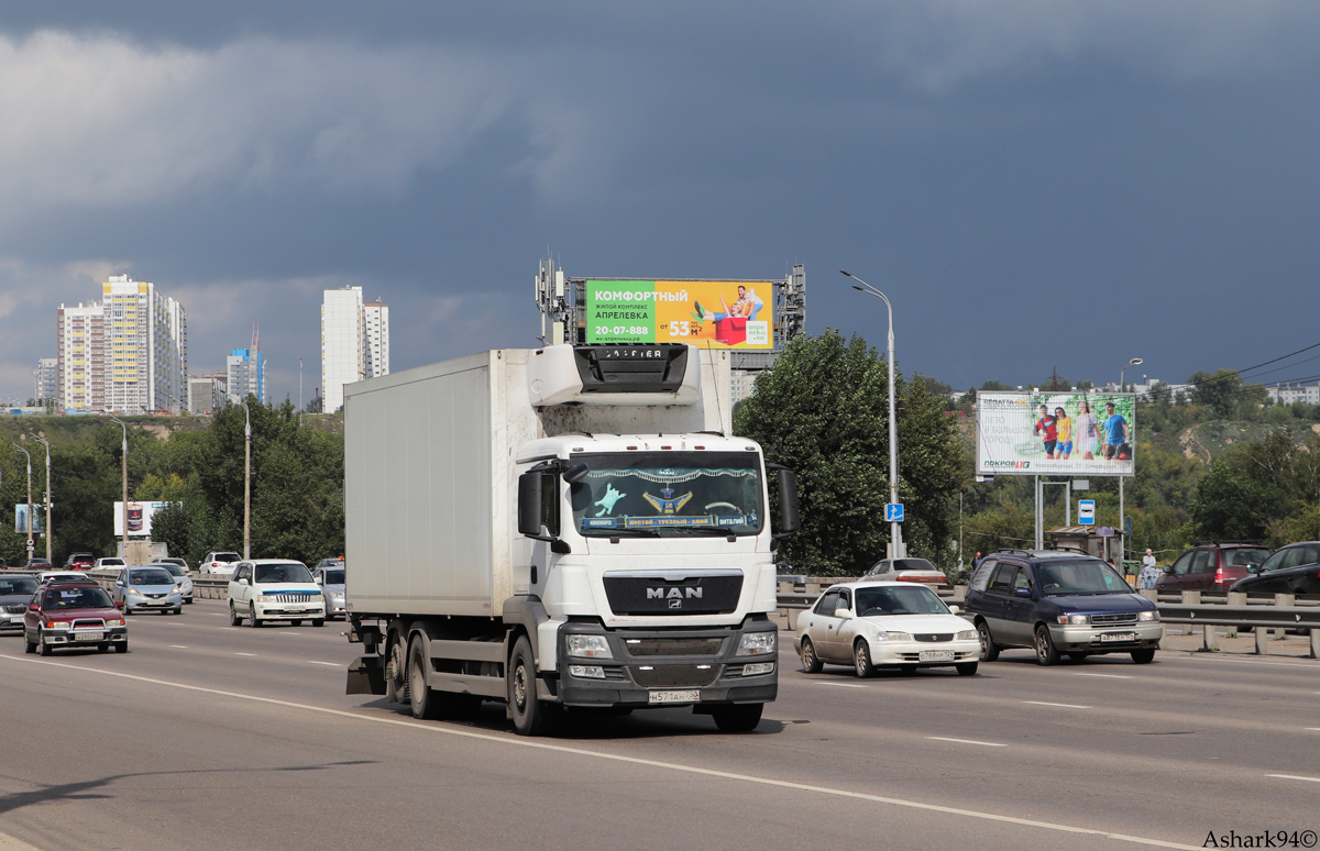 Новосибирская область, № Н 571 АН 750 — MAN TGS 26.350