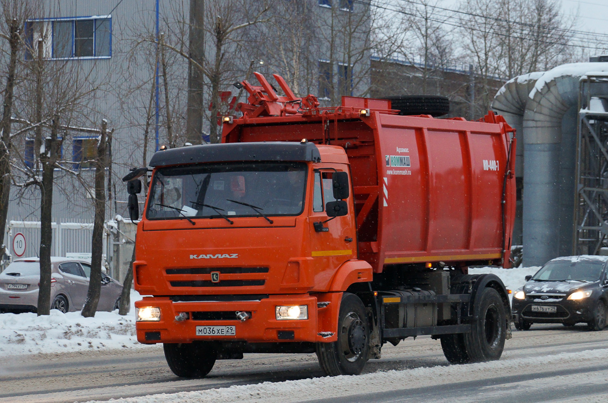 Архангельская область, № М 036 ХЕ 29 — КамАЗ-43253-R4(28)