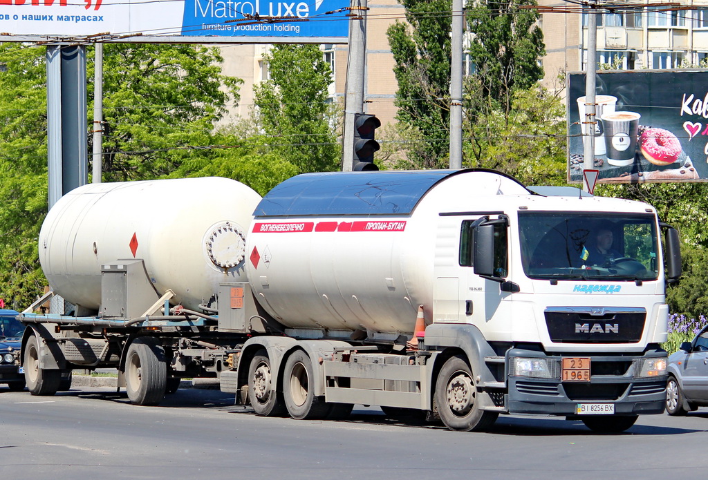 Полтавская область, № ВІ 8256 ВХ — MAN TGS 26.360