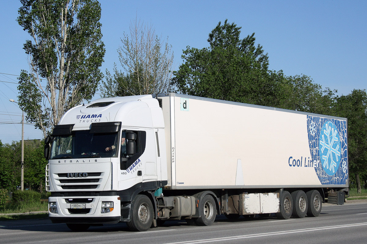 Волгоградская область, № Р 880 МО 34 — IVECO Stralis ('2007) 450