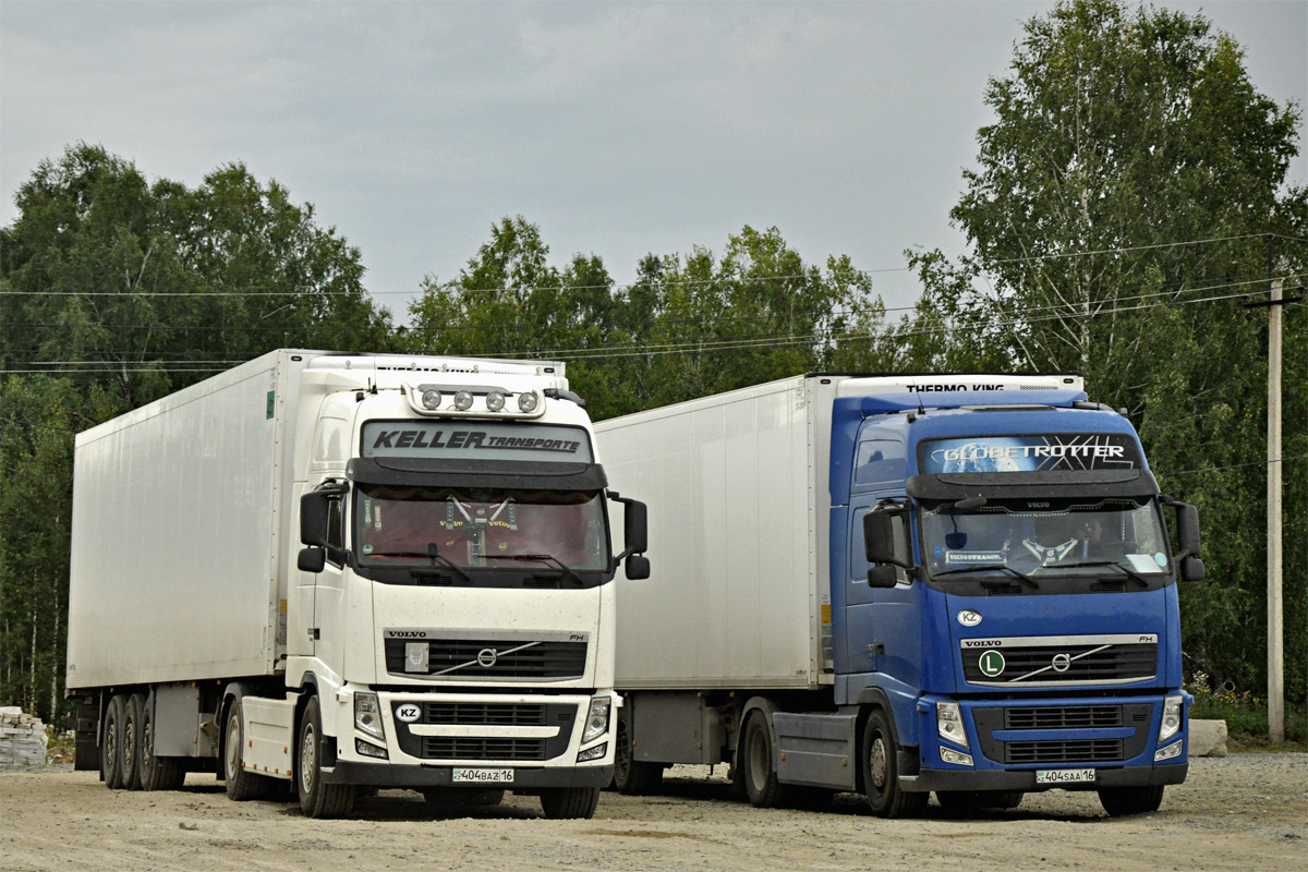 Восточно-Казахстанская область, № 404 BAZ 16 — Volvo ('2008) FH.500