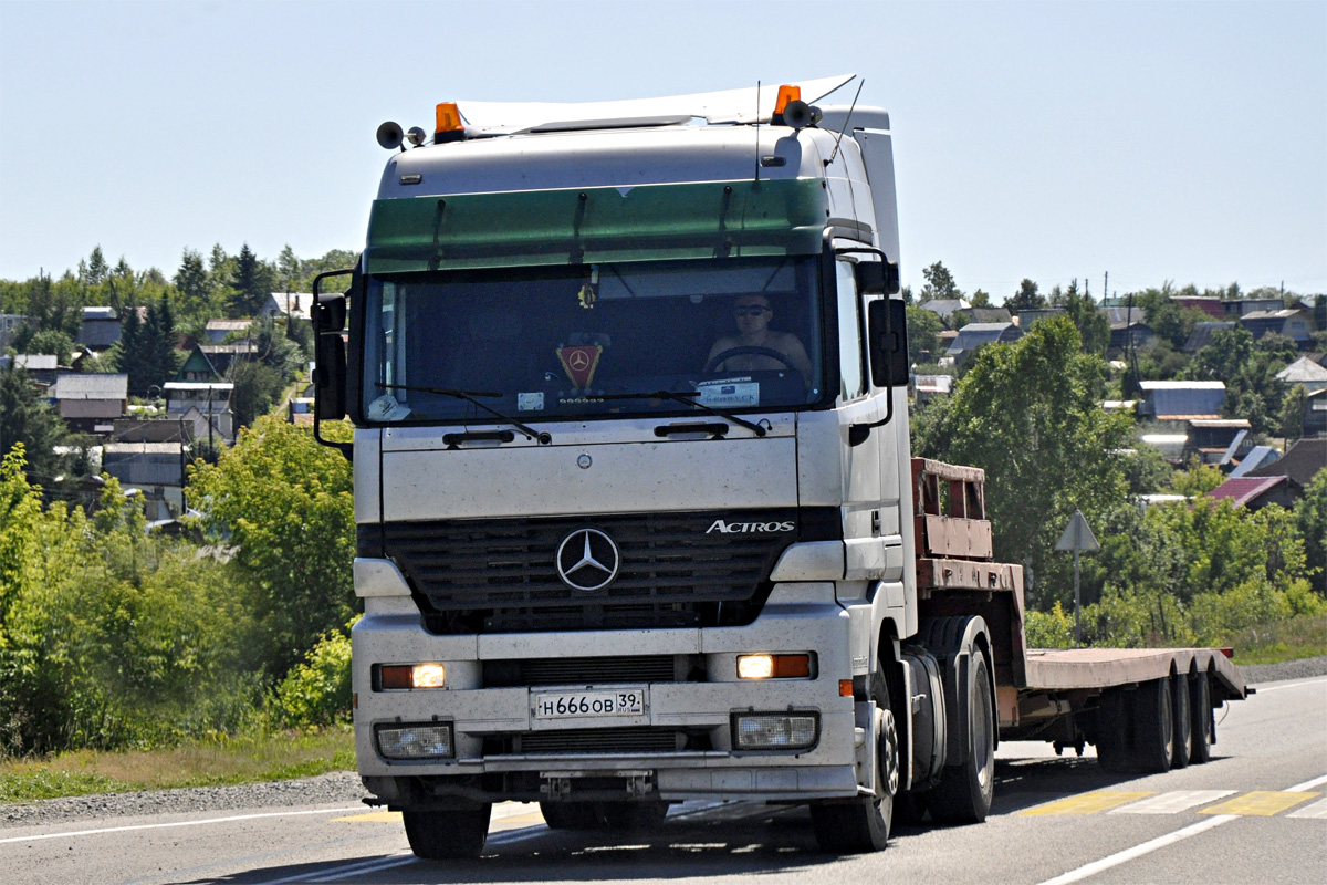 Алтайский край, № Н 666 ОВ 39 — Mercedes-Benz Actros ('1997) 1840