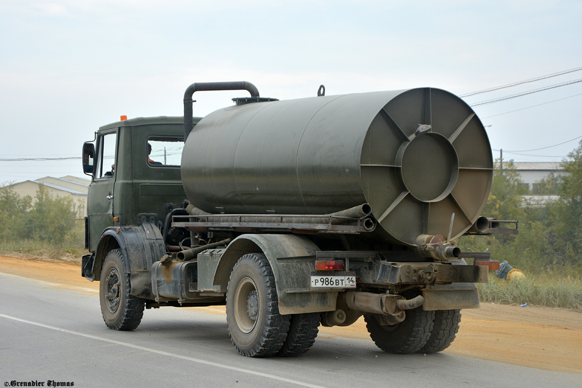Саха (Якутия), № Р 986 ВТ 14 — МАЗ-5337 [533700]
