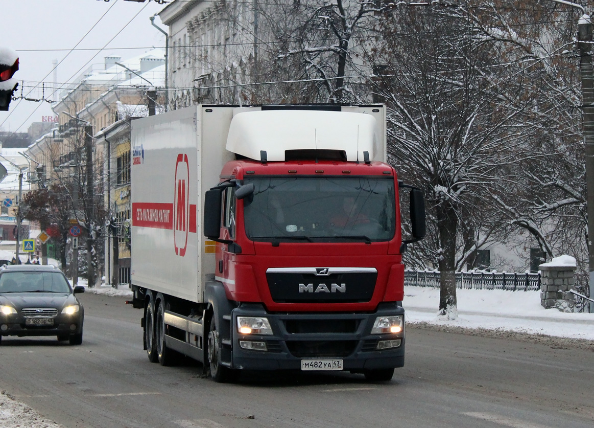 Кировская область, № М 482 УА 43 — MAN TGS 28.360