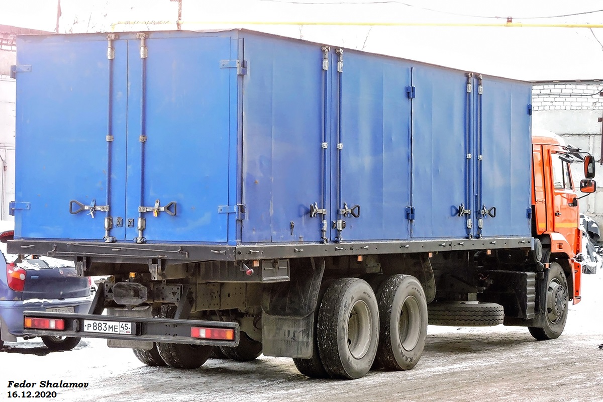 Курганская область, № Р 883 МЕ 45 — КамАЗ-65115-L4(19)