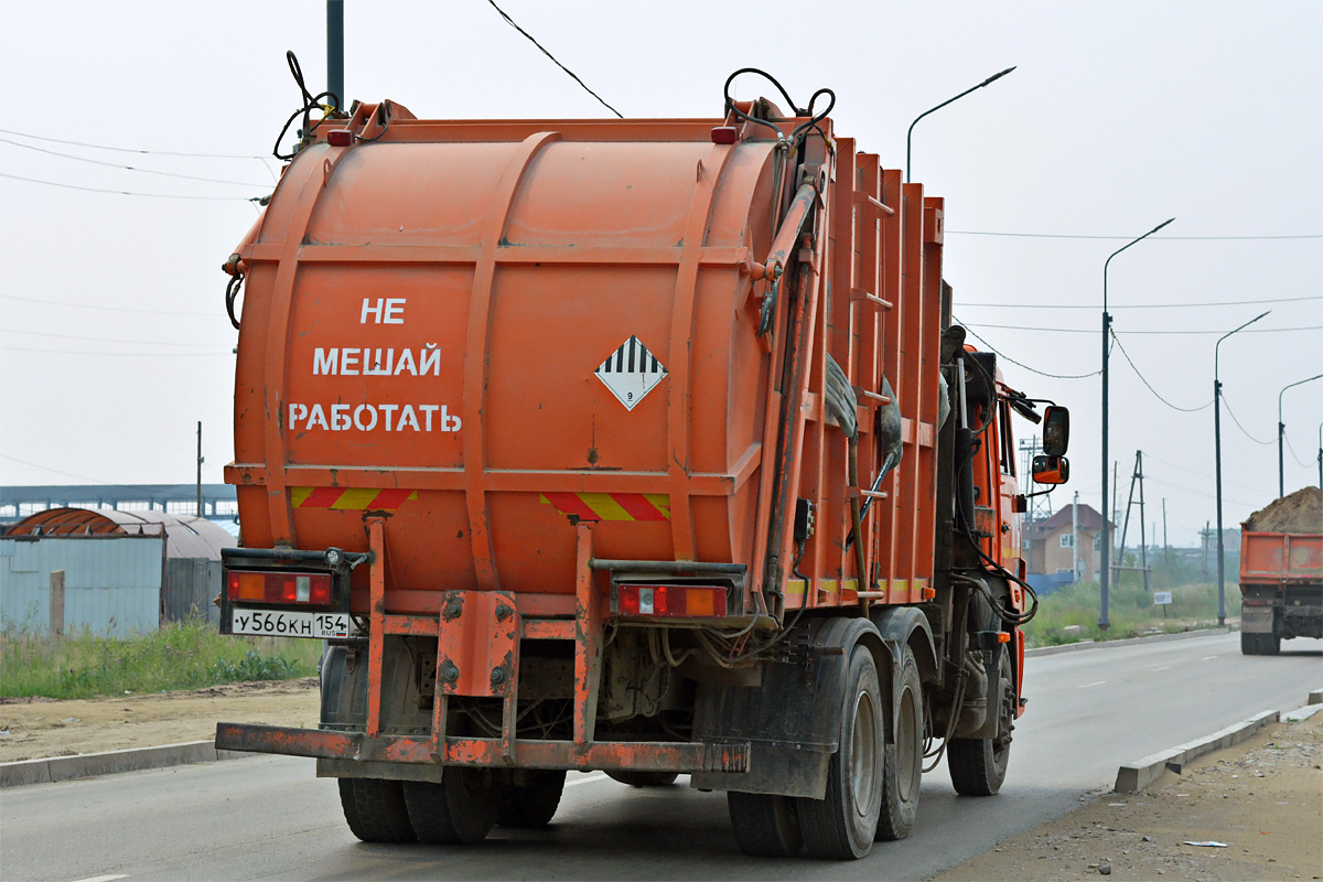 Саха (Якутия), № У 566 КН 154 — КамАЗ-65115-A4(23)