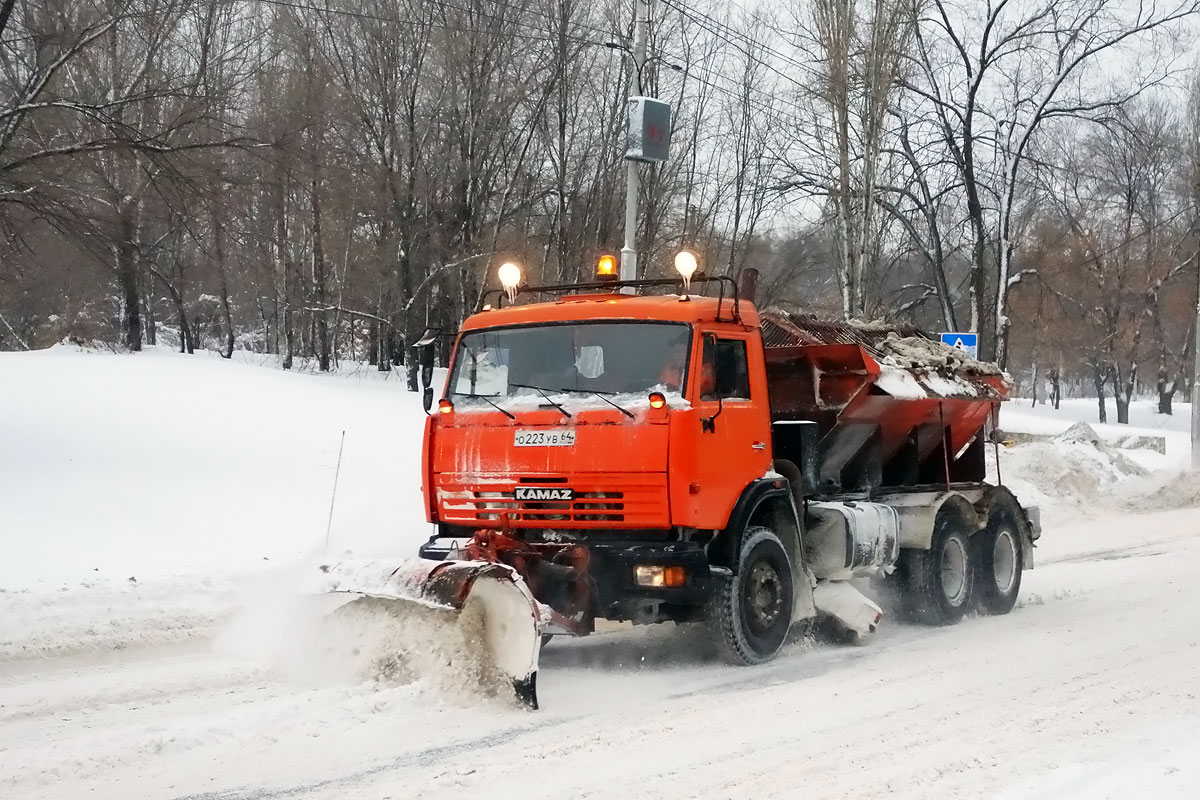 Саратовская область, № О 223 УВ 64 — КамАЗ-65115-D3(97)